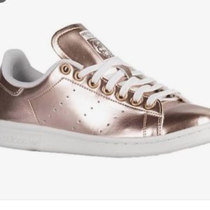 rose gold stan smith trainers